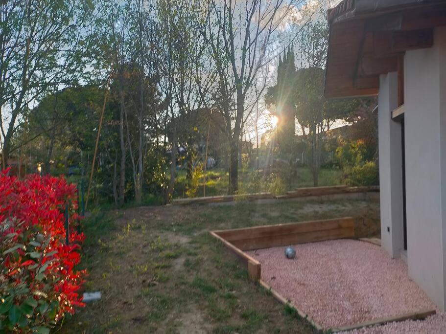 Studio Ambiance Verdoyante Et Vue Sur La Vallee Auzeville-Tolosane Eksteriør bilde