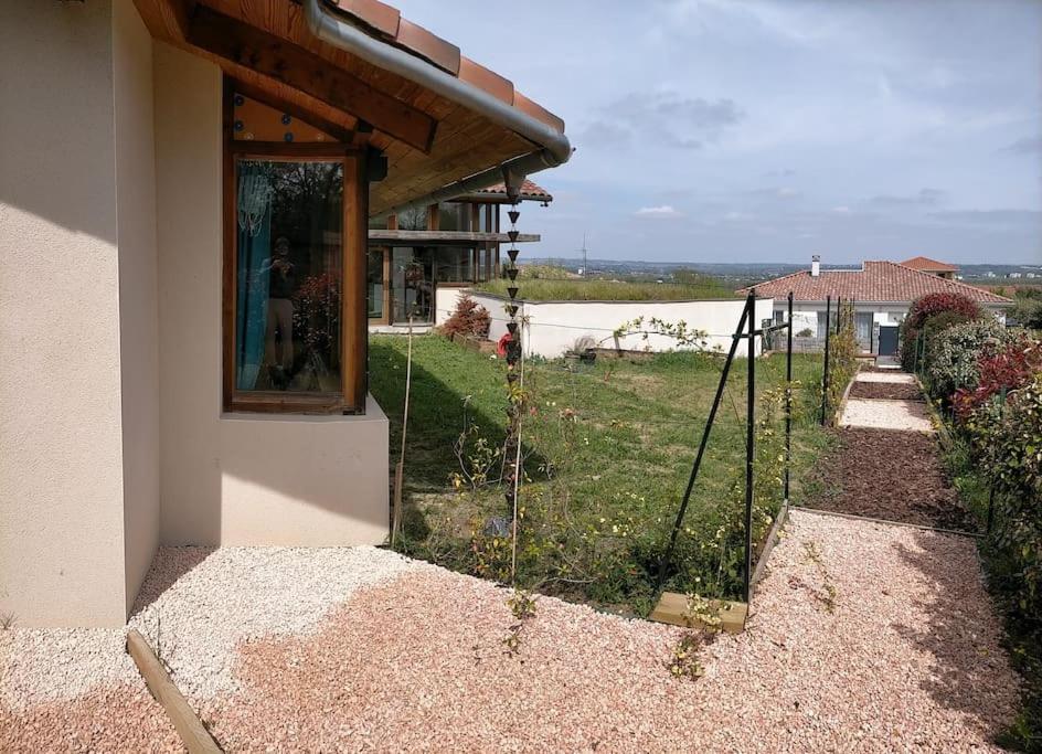 Studio Ambiance Verdoyante Et Vue Sur La Vallee Auzeville-Tolosane Eksteriør bilde